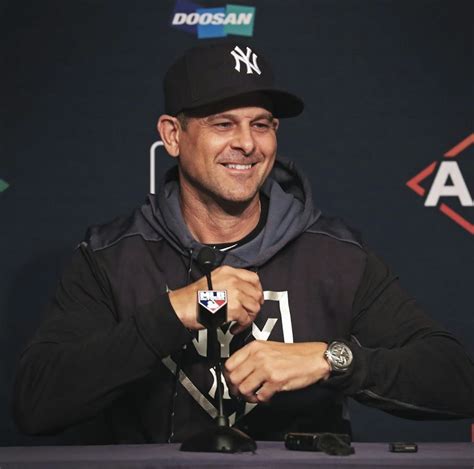 Watch Spotting: Yankees Manager Aaron Boone Wearing An 